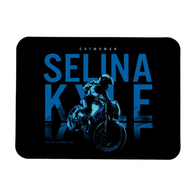 Íman CatWomen Selina Kyle Motorcycle (Horizontal)