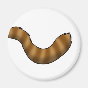 Íman Cauda da panda vermelha