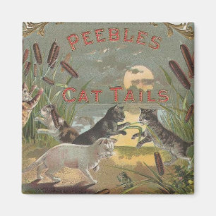 Íman Caudas de gato do vintage