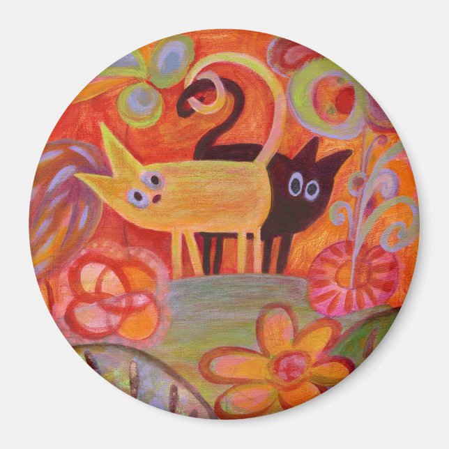 Íman Caudas e Gatos (Frente)