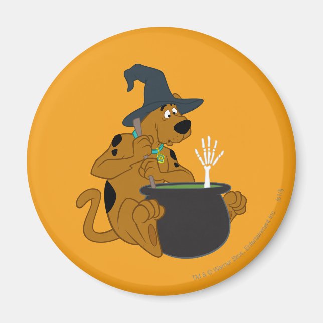 Íman Cauldron da Bruxa Scooby-Doo (Frente)