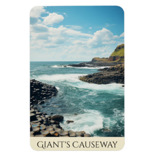 Íman Causeway do Gigante Arte na Irlanda do Norte