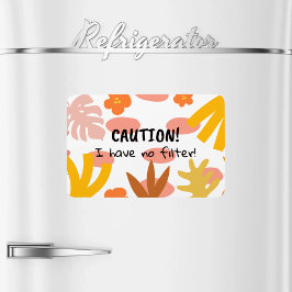 Íman Caution Flexible Photo Magnet