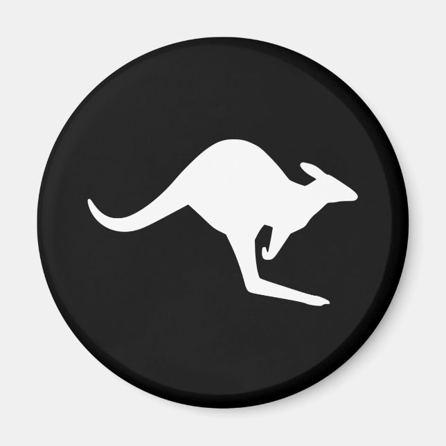 Íman Caution Kangaroo (Frente)
