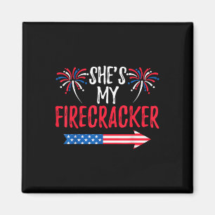 Íman Cava Meu Firecracker Em 4 De Julho Usa Golpe Patri