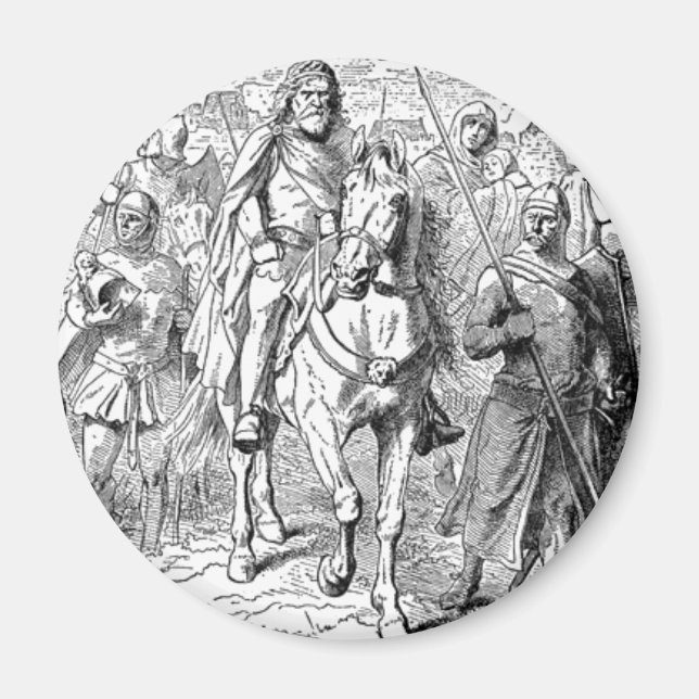 Íman Cavaleiro Medieval (Frente)