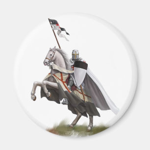 Íman Cavaleiro montado Templar