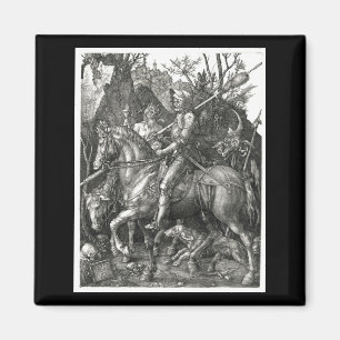 Íman Cavaleiro, Morte e Diabo - Albrecht Dürer c. 1513
