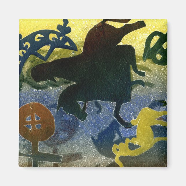 Íman Cavaleiro Picado (Frente)