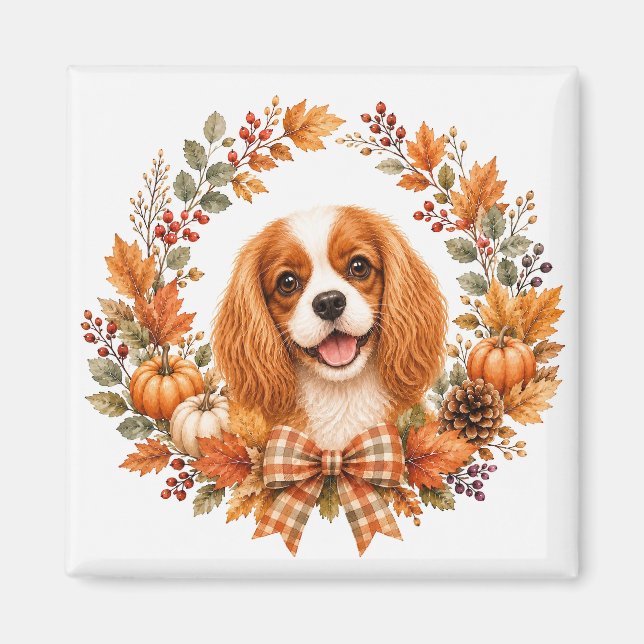 Íman Cavalier King Charles Outono (Frente)