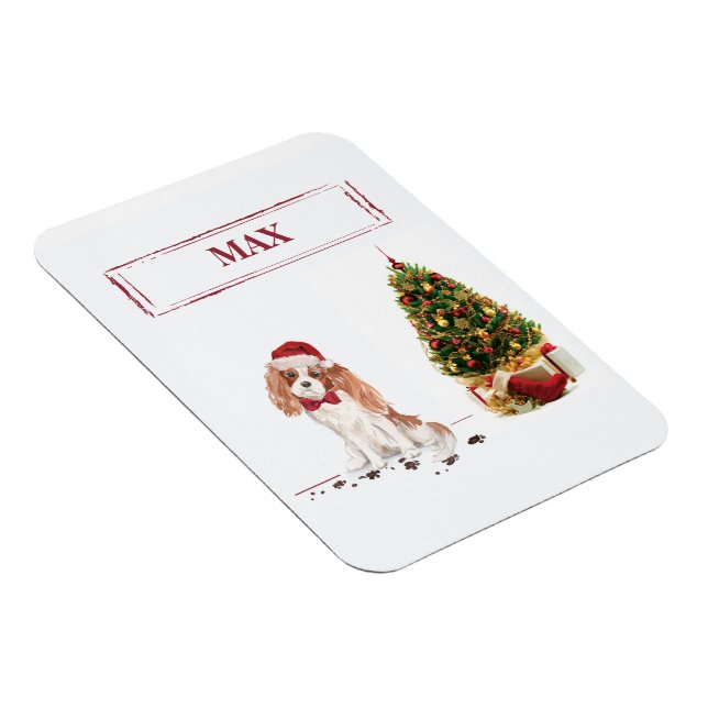 Íman Cavalier King Charles Spaniel Cachorro Natal Diver (Lado Direito)