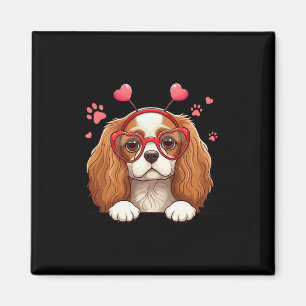 Íman Cavalier King Charles Spaniel Engraçado Coração Ca