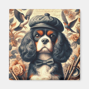 Íman Cavalier King Charles Spaniel Painting