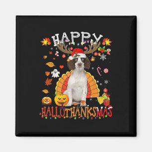 Íman Cavalier King Halloween Cog Feliz Hallot