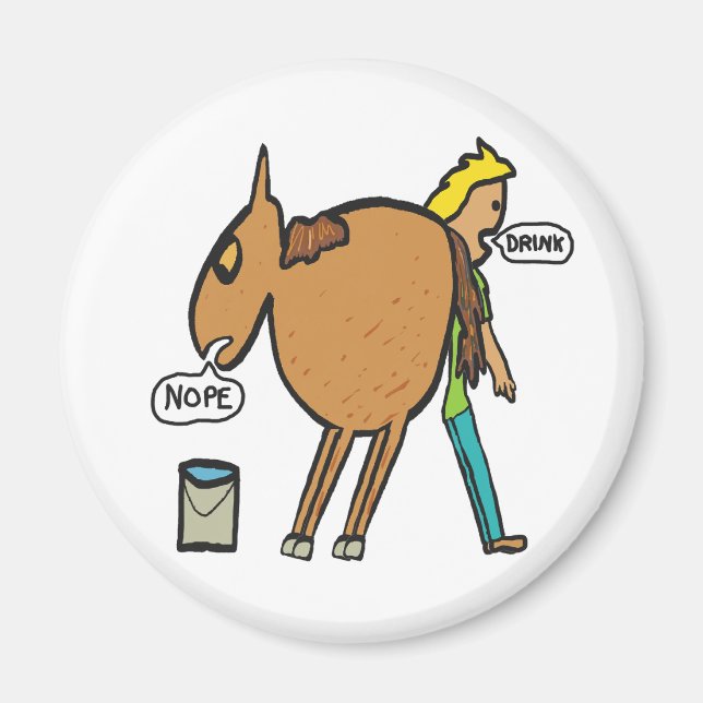 Íman Cavalo a Água (Frente)