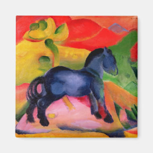 Íman Cavalo azul pequeno, 1912