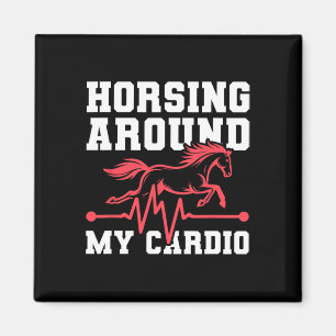 Íman Cavalo-Cavalo-Cavalo-Ridro - Horseback Ekg