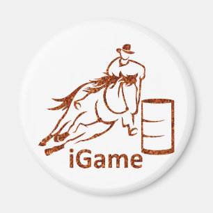 Íman cavalo de competência do tambor do iGame