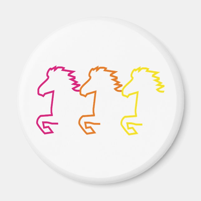 Íman Cavalo de islândia (Frente)