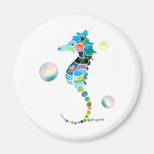 Íman Cavalo de mar com bolhas