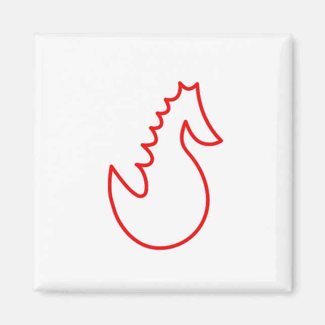 Íman Cavalo de Obra Adorável (Frente)