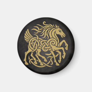 Íman Cavalo de Oito Pernas Sleipnir Mitologia Nórdica D