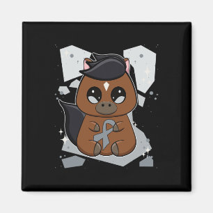 Íman Cavalo de raça pura com dislexia mundial de fita e