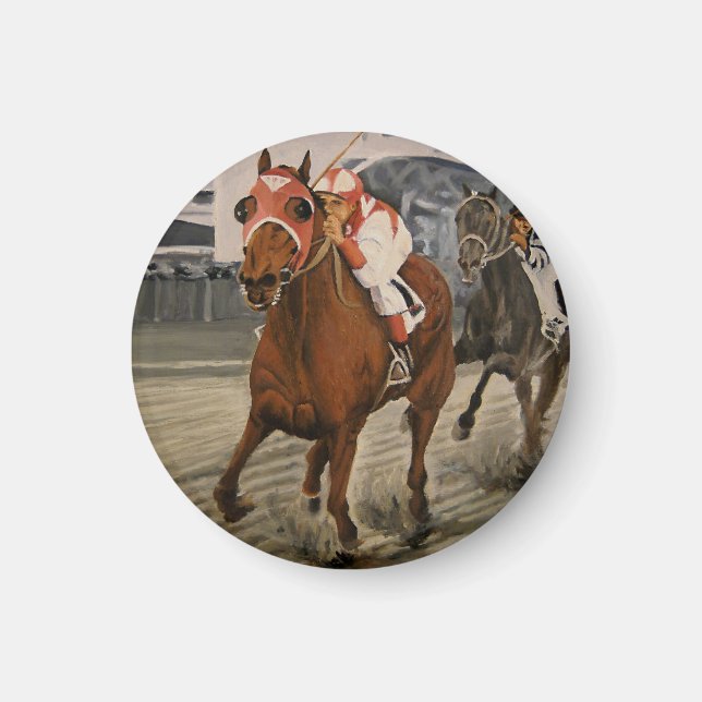 Íman Cavalo de raça pura ganha clássico (Frente)