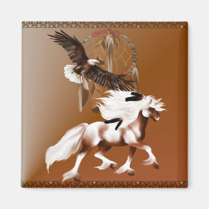 Íman Cavalo e ímã de Eagle