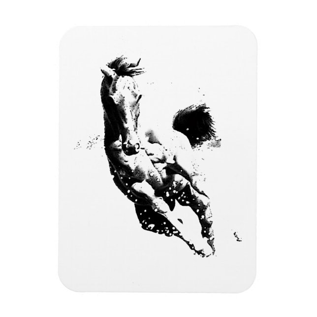 Íman Cavalo em Execução (Vertical)