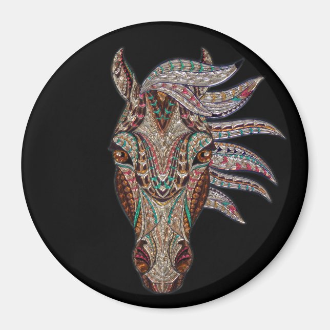 Íman Cavalo magnífico (Frente)