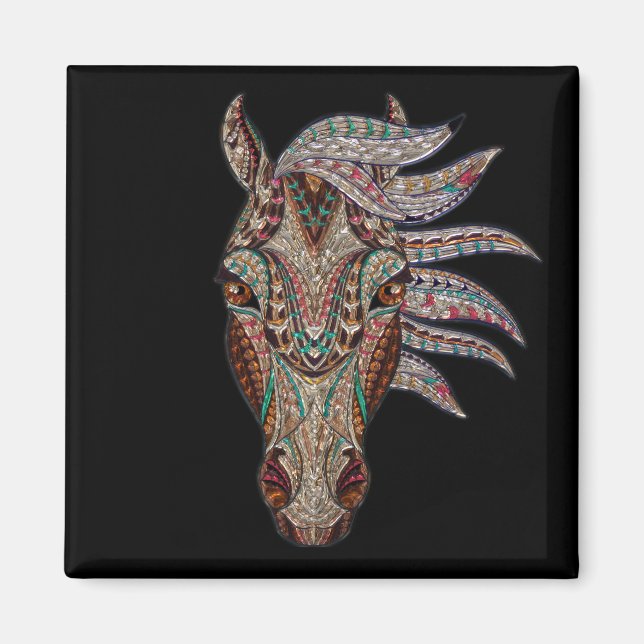 Íman Cavalo magnífico (Frente)