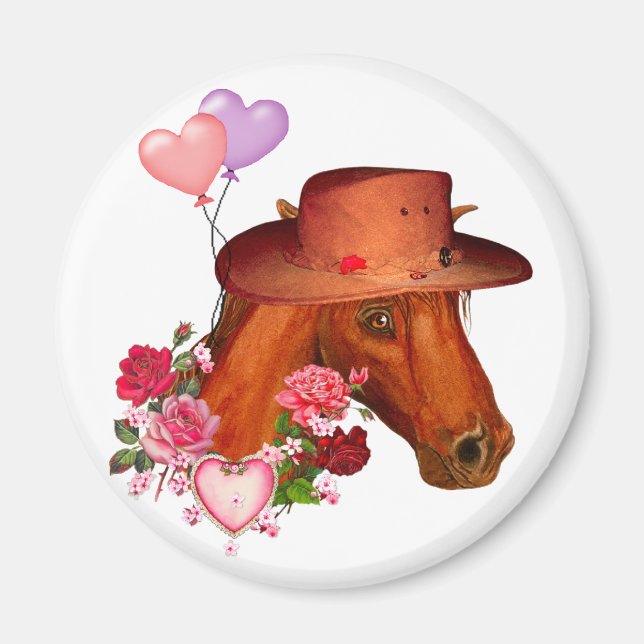 Íman Cavalo namorados (Frente)