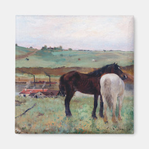 Íman Cavalo num Prado, Edgar Degas