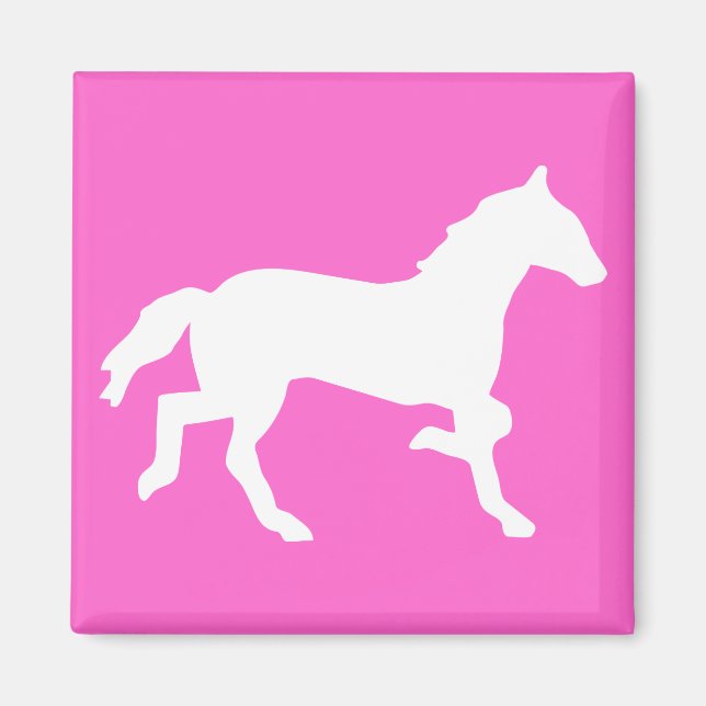 Íman cavalo simples (Frente)