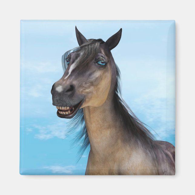 Íman Cavalo Sorridente (Frente)