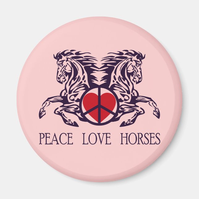 ÍMAN CAVALOS DE AMOR DA PAZ (Frente)