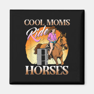Íman Cavalos de Corrida de Mães legal I Ventilador Eque