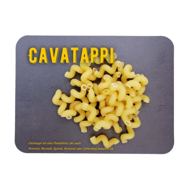 Íman Cavatappi Italienisches Restaurante Rezept zutat (Horizontal)