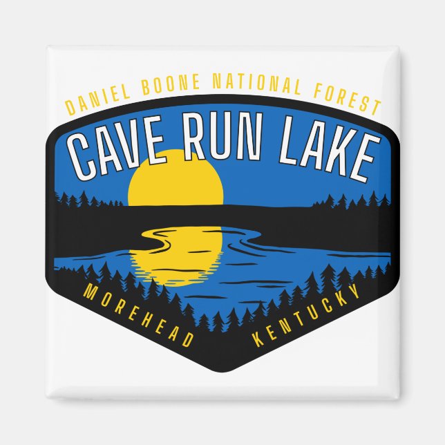 Íman Cave Run Lake Kentucky (Frente)