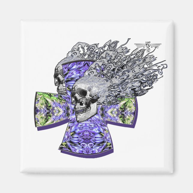 Íman Caveira 2 (Frente)