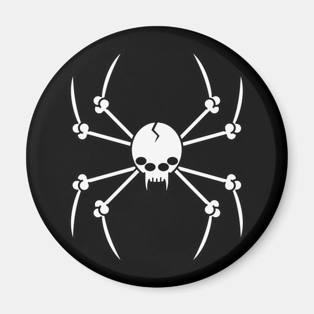 Íman Caveira-Aranha (Frente)