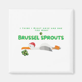 Íman Caveira de Natal - Demasiado Couve-De-Pincel