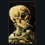 Íman Caveira de Van Gogh com o Íman de Cigarro queimado<br><div class="desc">O crânio de Van Gogh com o íman de Cigarro queimado. Pintura a óleo na canvas de 1885. Crânio com cigarro de queimar revela tanto o senso de humor de van Gogh quanto o senso de macabro. Algo estranho em sua reconhecida obra, o trabalho cresceu em popularidade nas últimas décadas....</div>