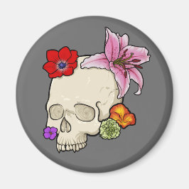 Íman Caveira e Flora