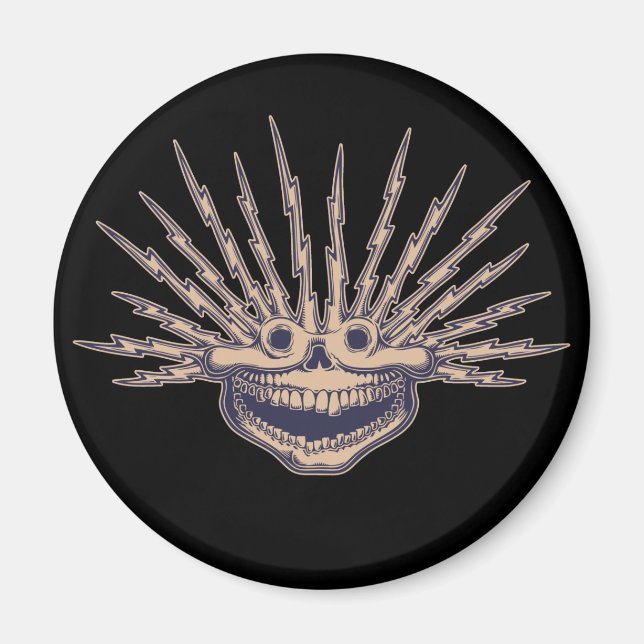 Íman Caveira Seca (Frente)