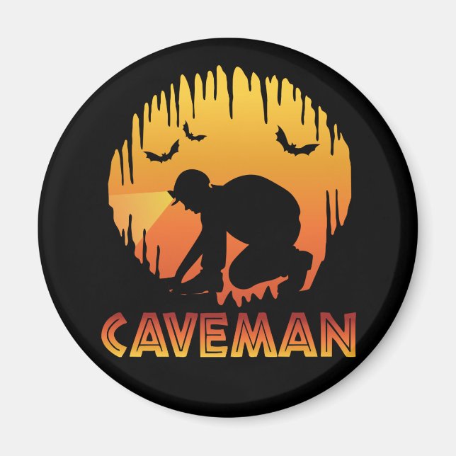 Íman Caveman - Espeleologia Engraçada (Frente)
