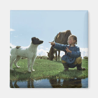 Íman Caverna do cachorro amarelo