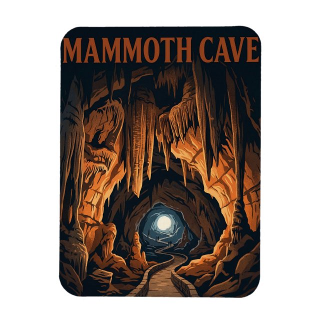 Íman Caverna Mammoth (Vertical)