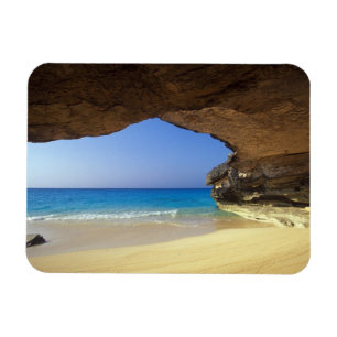 Íman Caverna na Baía Francesa, Ilha de San Salvador,